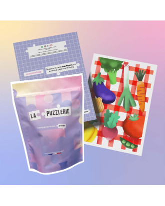 packaging puzzle enfant légumes