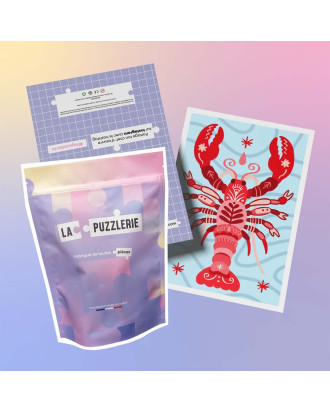 packaging puzzle homard