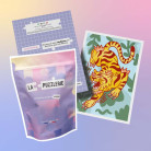 packaging puzzle tigre sauvage