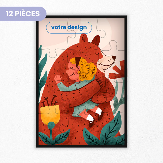 puzzle personnalisé 12 pièces