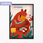 puzzle personnalisé 12 pièces