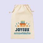 Pochon Emballage Cadeau Joyeux Anniversaire