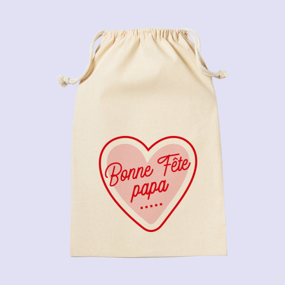 Pochon Emballage Cadeau Bonne Fête Papa
