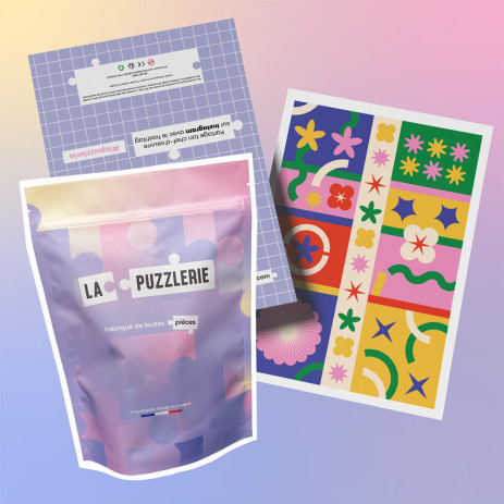 Packaging Puzzle Formes Géométriques