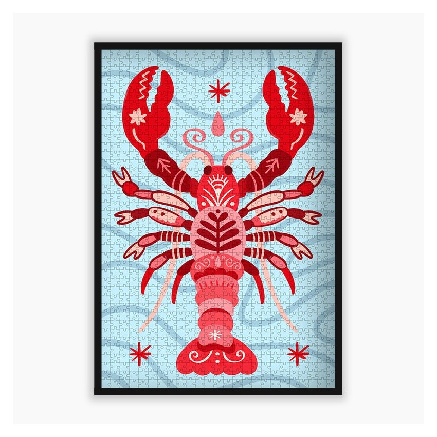 Lobster Puzzle | Original Jigsaw Puzzle | La Puzzlerie