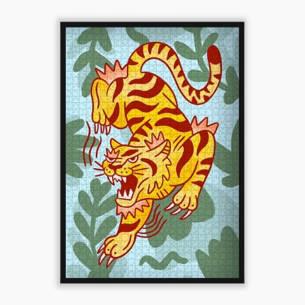 puzzle adulte tigre