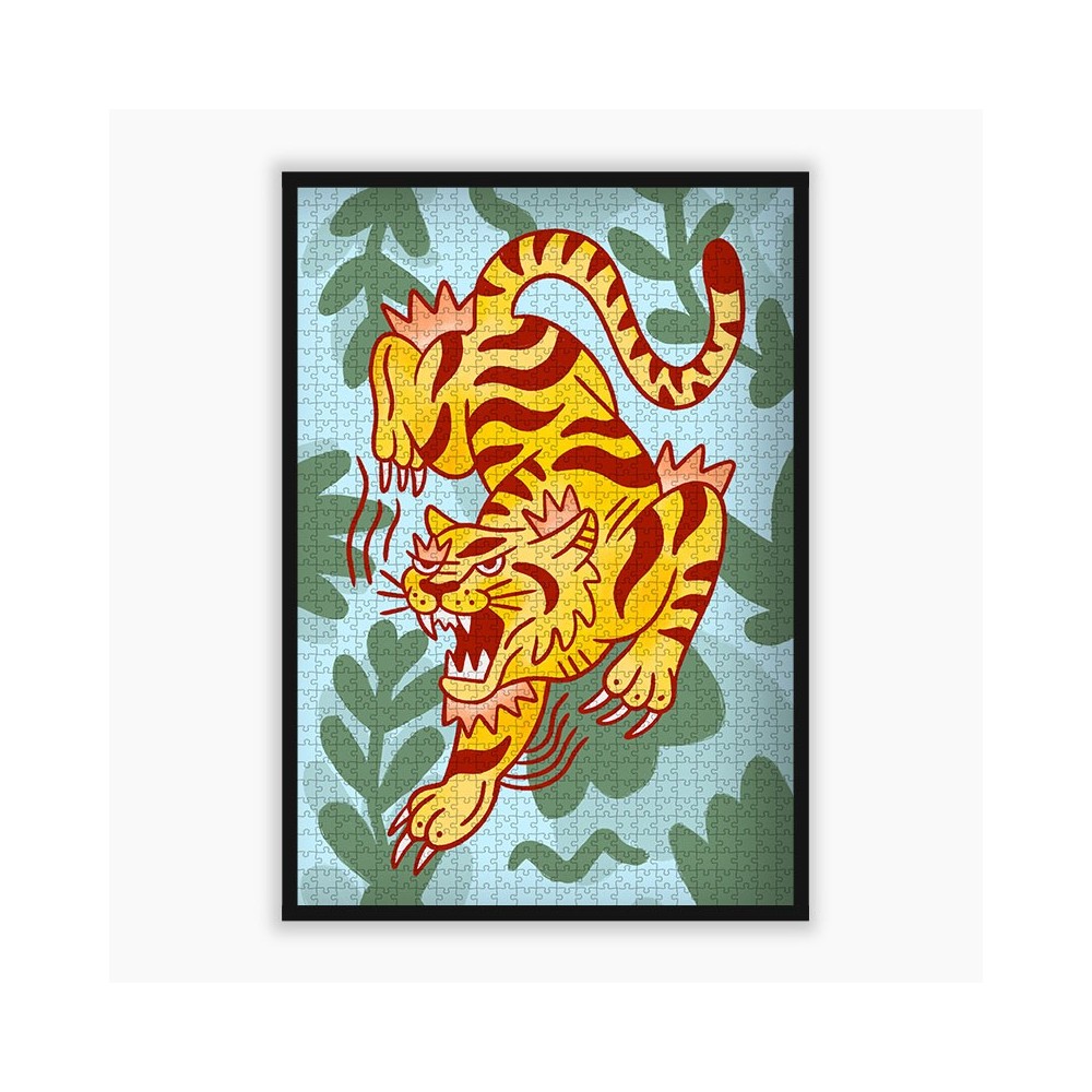 puzzle adulte tigre