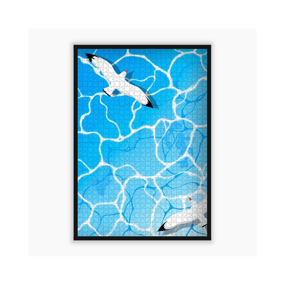 puzzle mouette