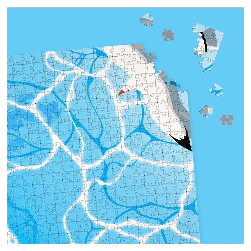 Un puzzle apaisant qui fera planer un vent marin et ressourçant !