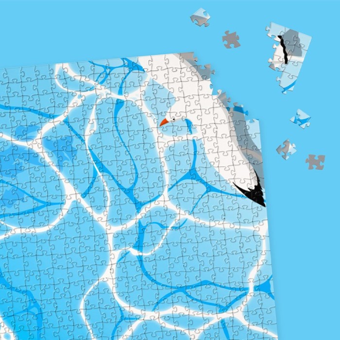Un puzzle apaisant qui fera planer un vent marin et ressourçant !