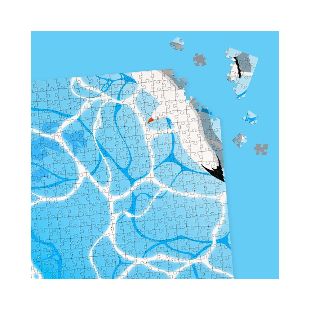Un puzzle apaisant qui fera planer un vent marin et ressourçant !
