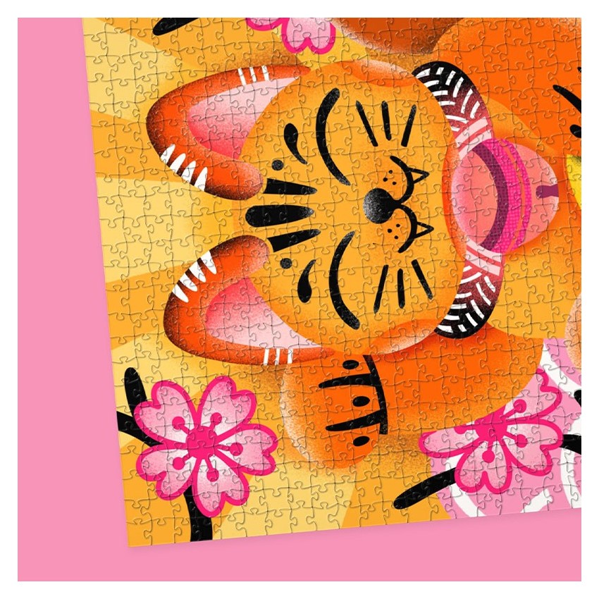 puzzle japon chat
