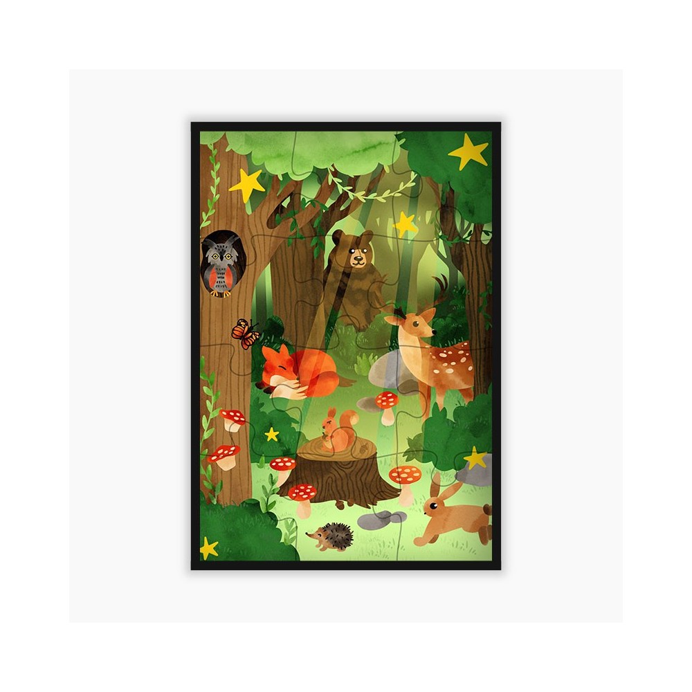 Forest Animals Puzzle | Made in France | La Puzzlerie