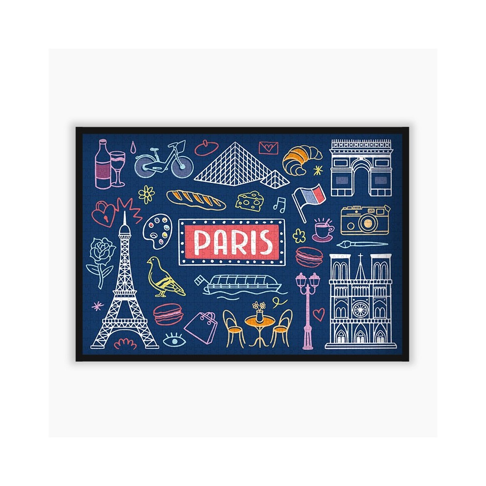 Puzzle Paris 1000 pièces