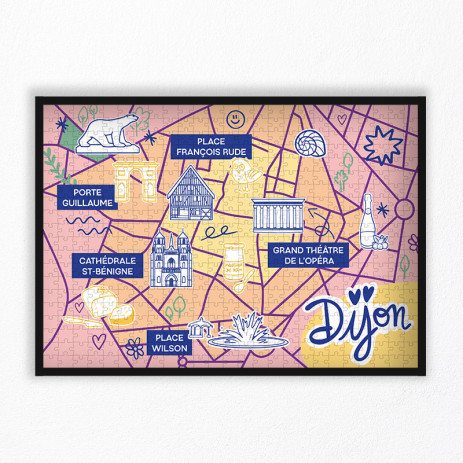 Puzzle Dijon 500 pcs