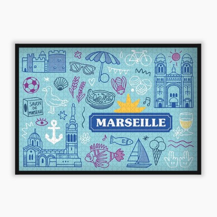 Marseille Puzzle | 1000 pieces or 500 pieces | La Puzzlerie