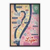 Lyon Puzzle Map |1000 pieces or 500 pieces | La Puzzlerie