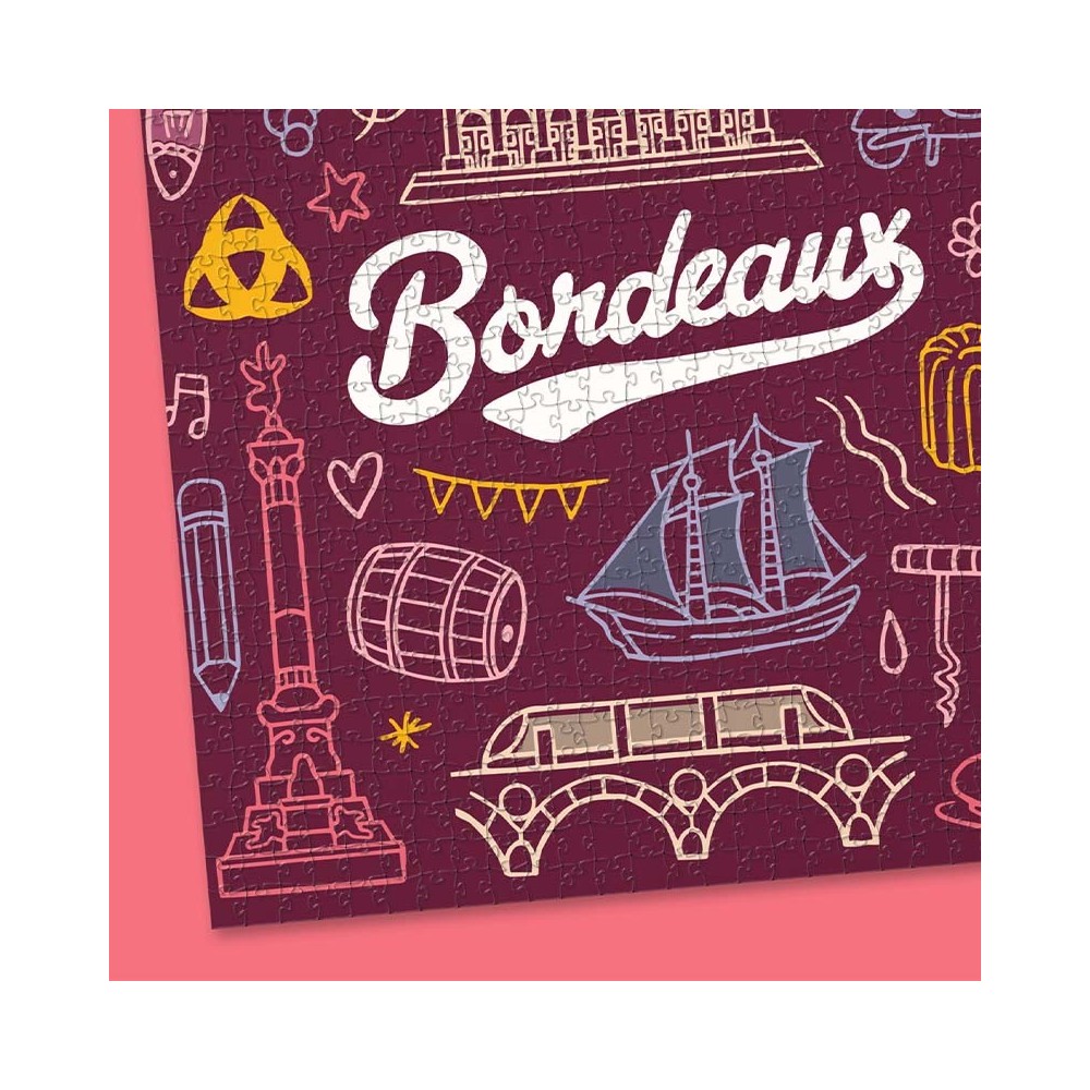 Bordeaux Puzzle |1000 pieces or 500 pieces | La Puzzlerie