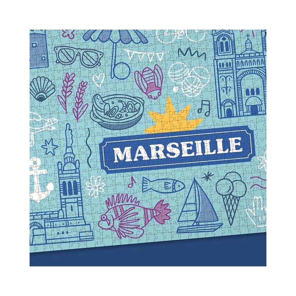Marseille Puzzle | 1000 pieces or 500 pieces | La Puzzlerie