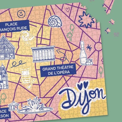 Puzzle Dijon Zoom