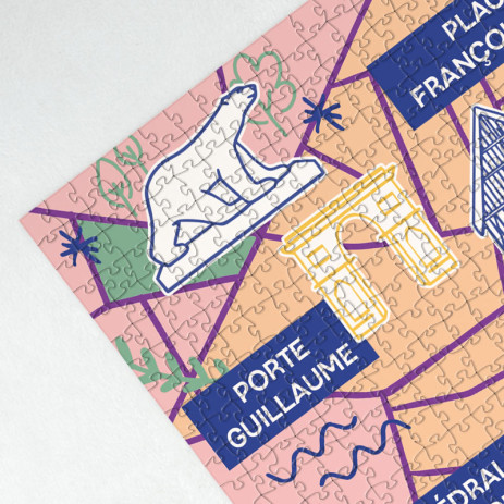 Puzzle Dijon Zoom