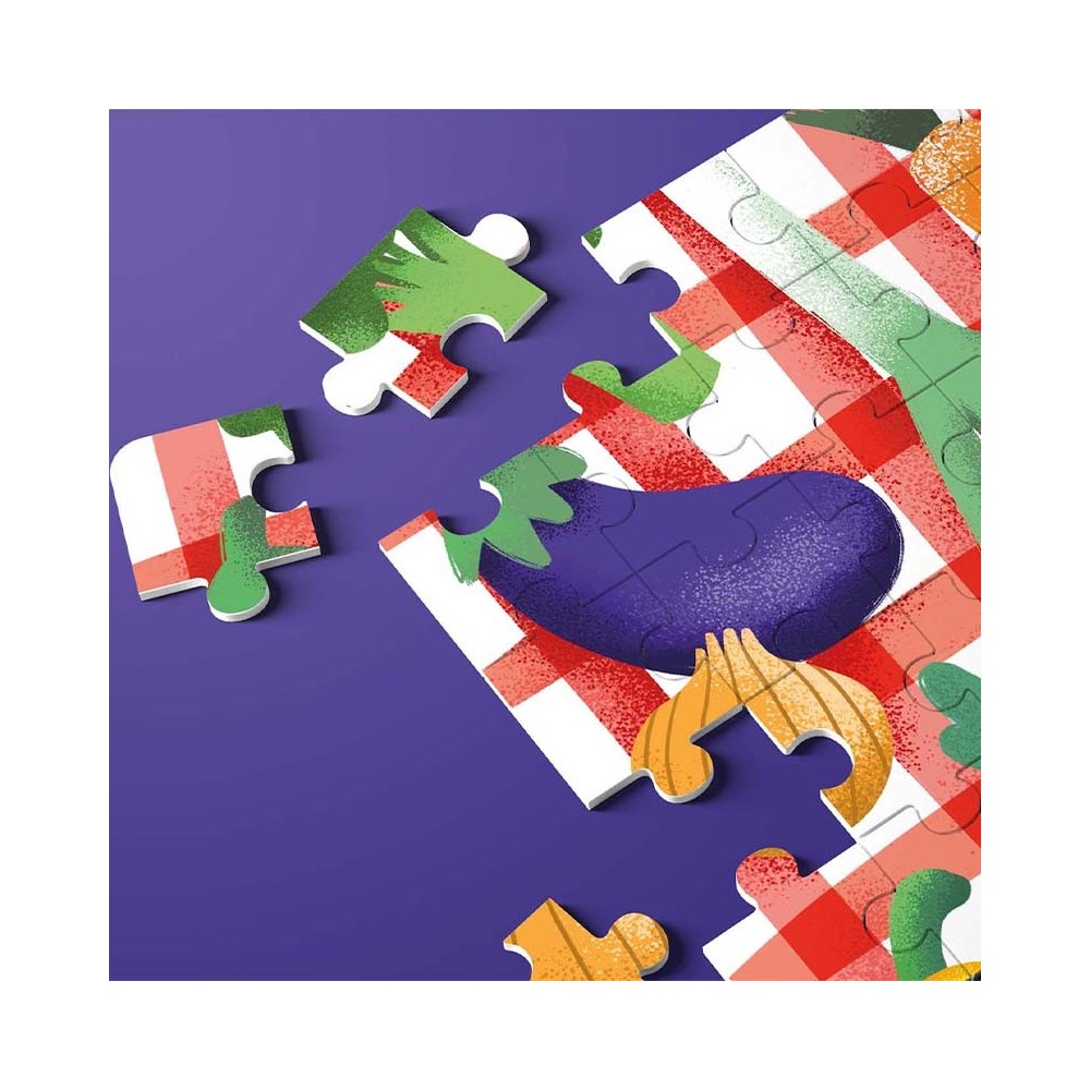 Children's Vegetables Puzzle | Wooden Puzzle for Children