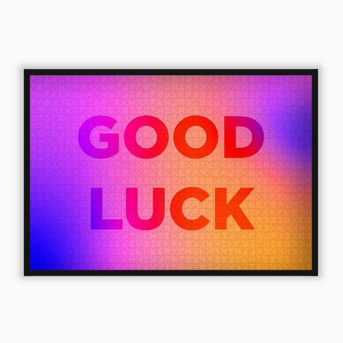 puzzle message