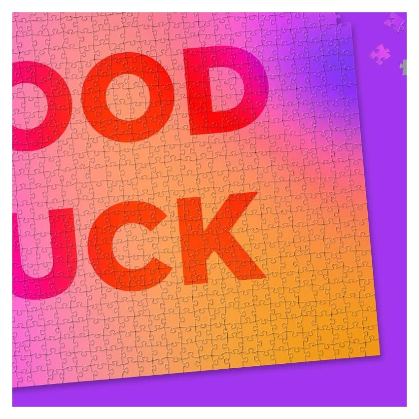 Good Luck Puzzle | Humorous Jigsaw Puzzles | La Puzzlerie