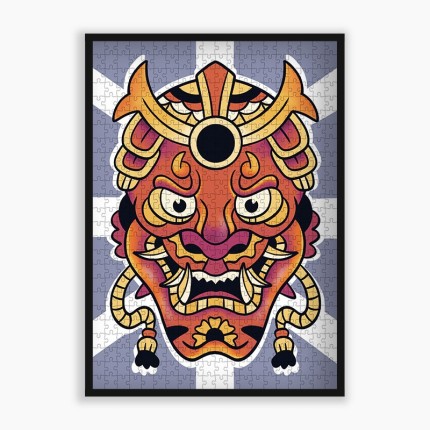 puzzle masque hannya