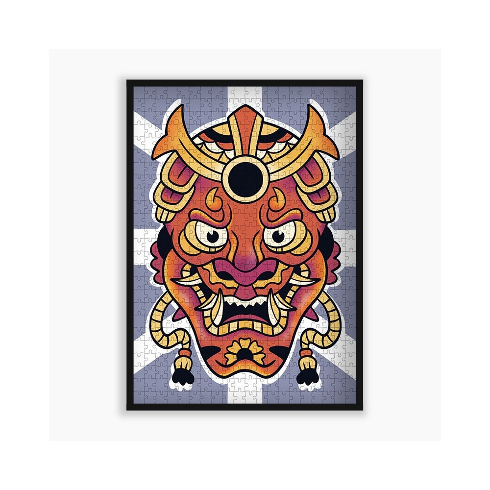 puzzle masque hannya