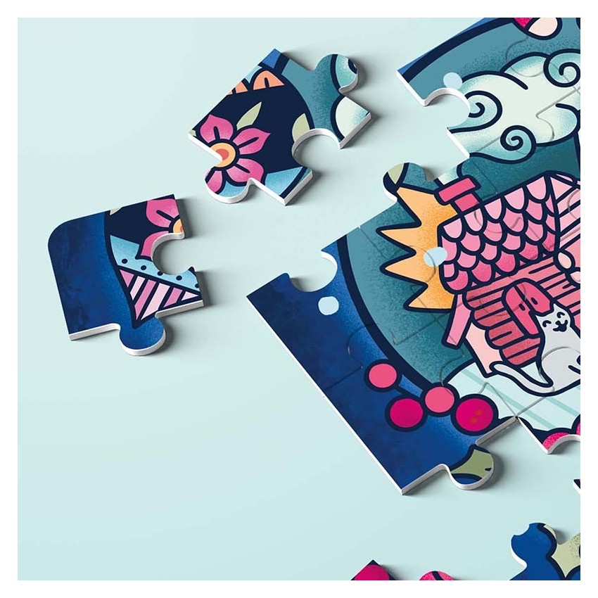 puzzle enfant hiver