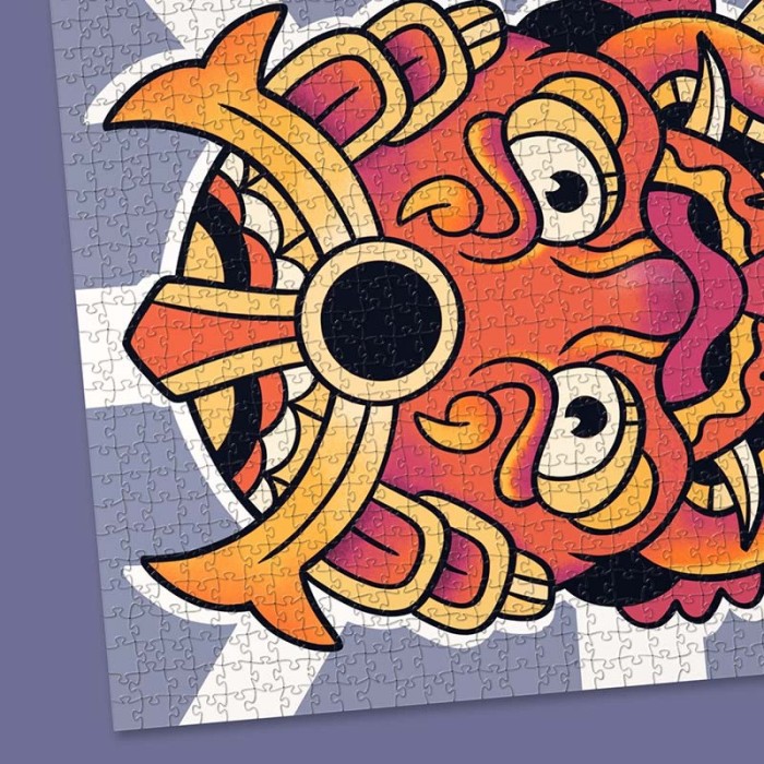 Hannya Mask Puzzle | Japan Puzzle | La Puzzlerie