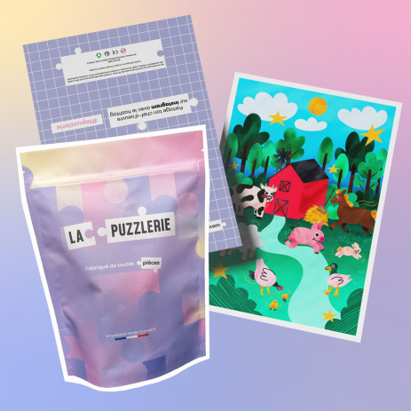 Puzzle Animaux de la Ferme packaging