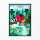 Puzzle Animaux de la Ferme 30 pcs