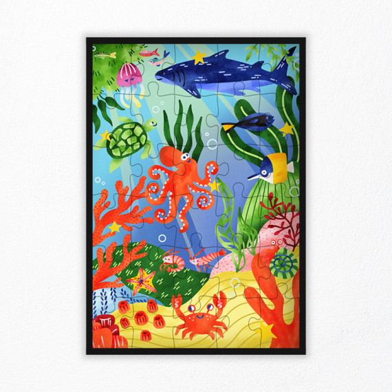 Sea Animals Puzzle 30 pcs