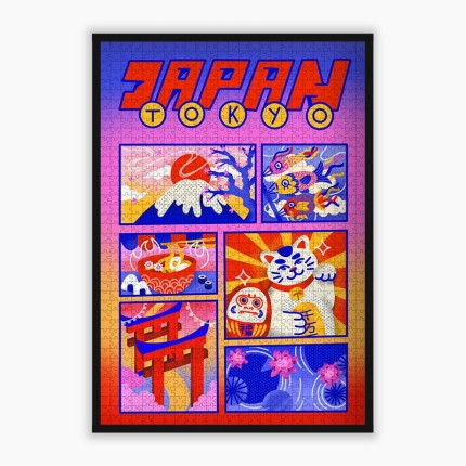 Puzzle Paysage Japonais 1000 pcs