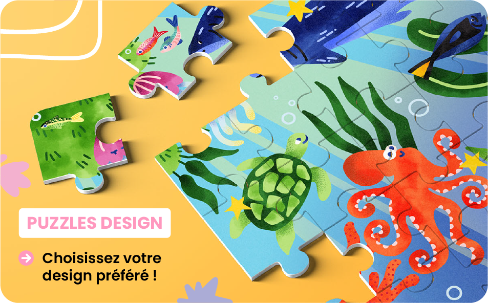 puzzles personnalisés